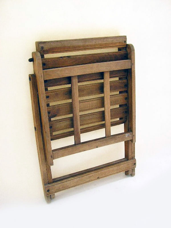 silla plegable madera 30-57x33x30 (8eu.) 2u